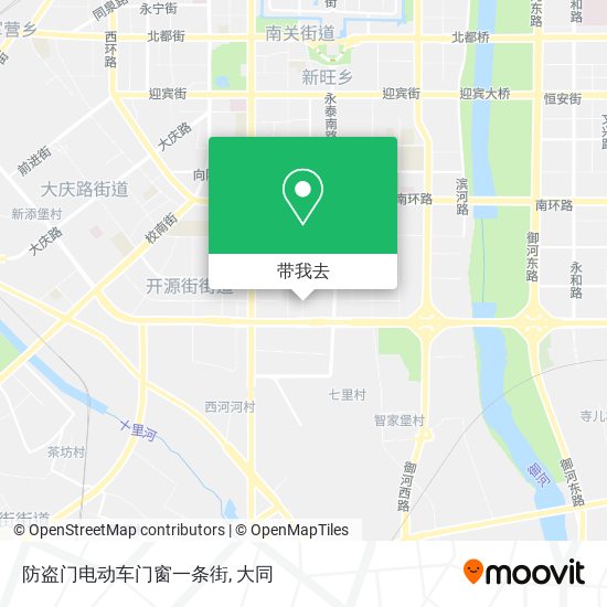 防盗门电动车门窗一条街地图