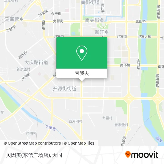 贝因美(东信广场店)地图