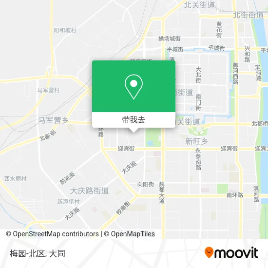 梅园-北区地图