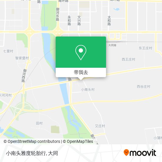小南头雅度轮胎行地图