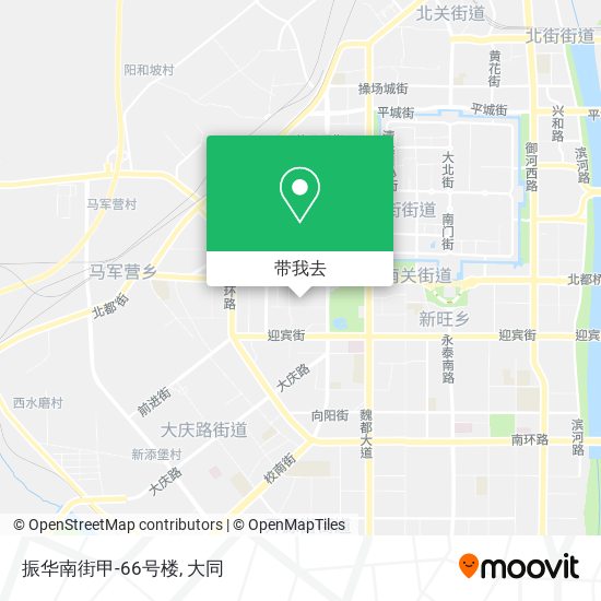 振华南街甲-66号楼地图