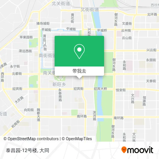 泰昌园-12号楼地图