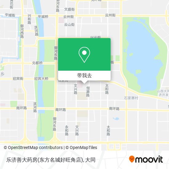 乐济善大药房(东方名城好旺角店)地图