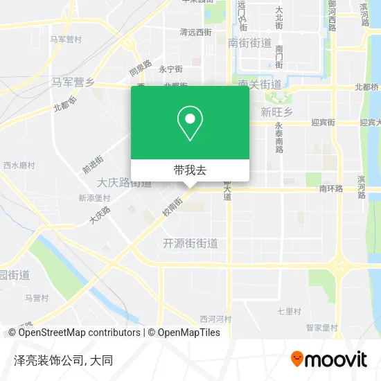 泽亮装饰公司地图