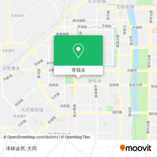 泽林诊所地图