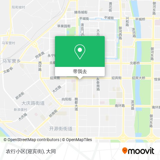 农行小区(迎宾街)地图