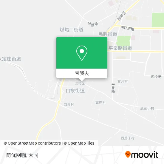 简优网咖地图