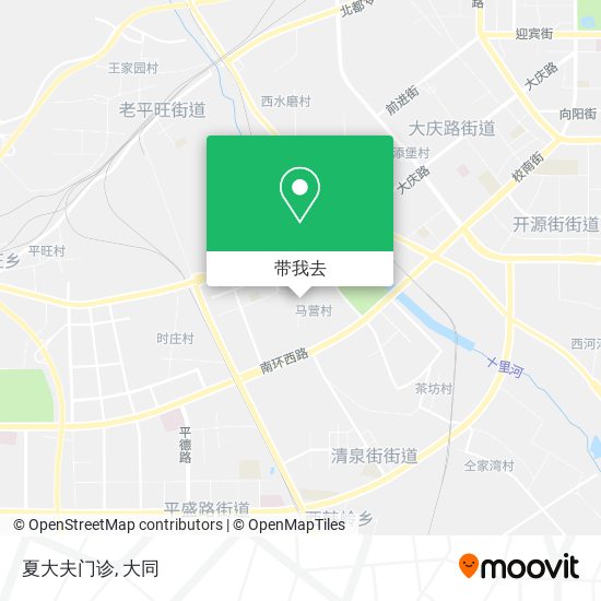 夏大夫门诊地图