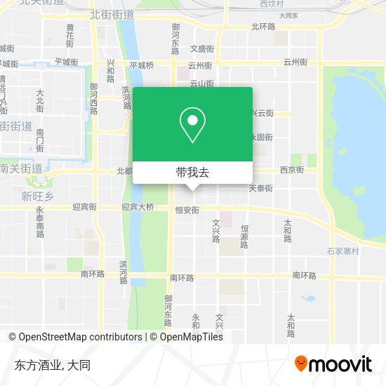 东方酒业地图