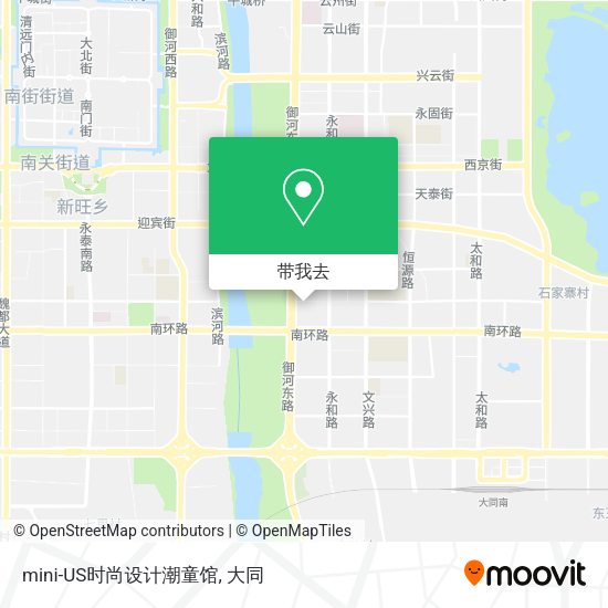 mini-US时尚设计潮童馆地图