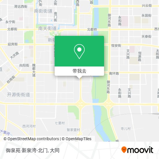 御泉苑·新泉湾-北门地图