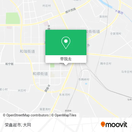荣鑫超市地图