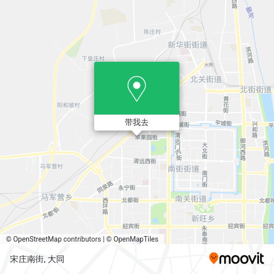 宋庄南街地图