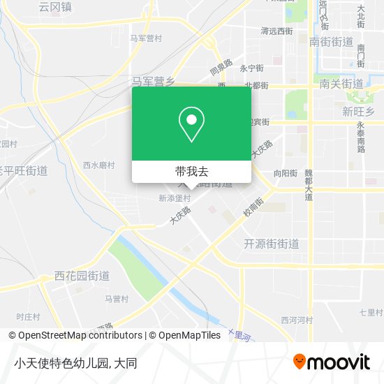 小天使特色幼儿园地图