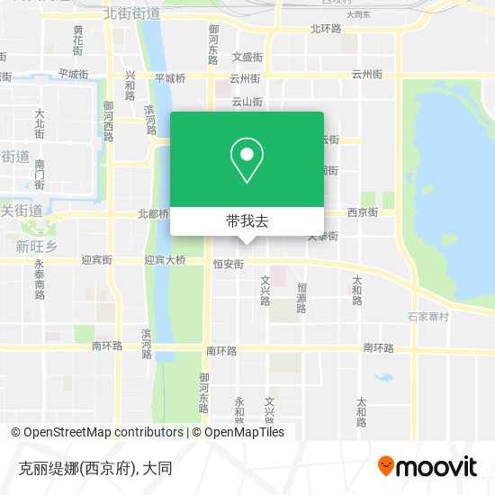 克丽缇娜(西京府)地图