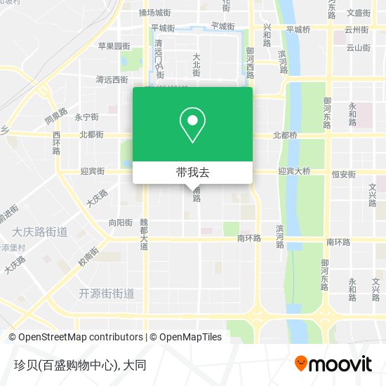 珍贝(百盛购物中心)地图