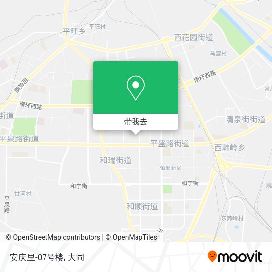 安庆里-07号楼地图