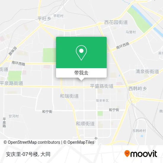 安庆里-07号楼地图