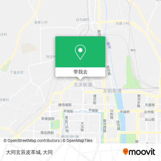 大同玄辰皮革城地图