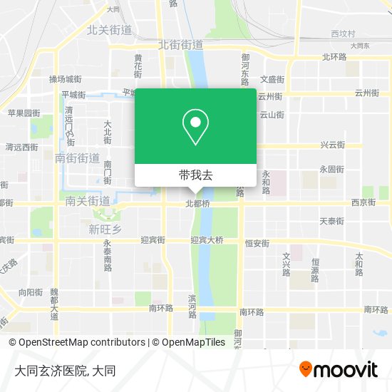 大同玄济医院地图