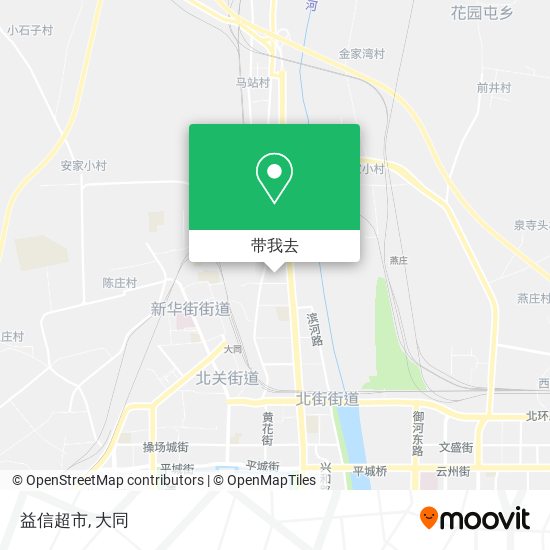 益信超市地图