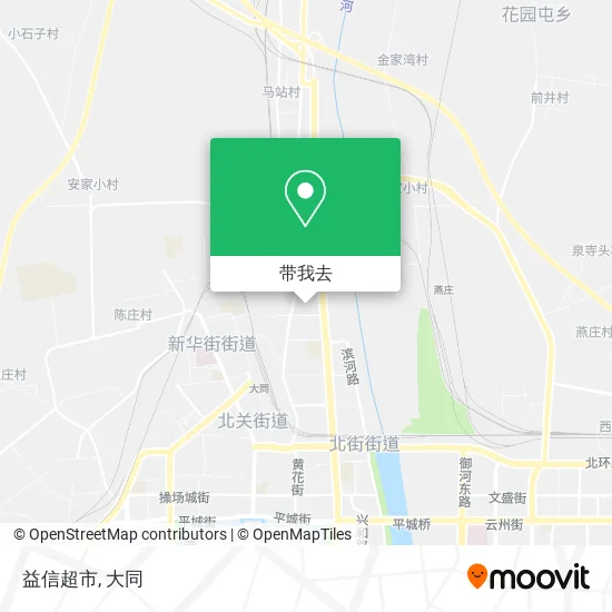 益信超市地图
