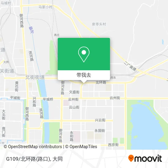 G109/北环路(路口)地图