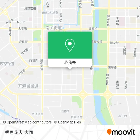 香思花店地图