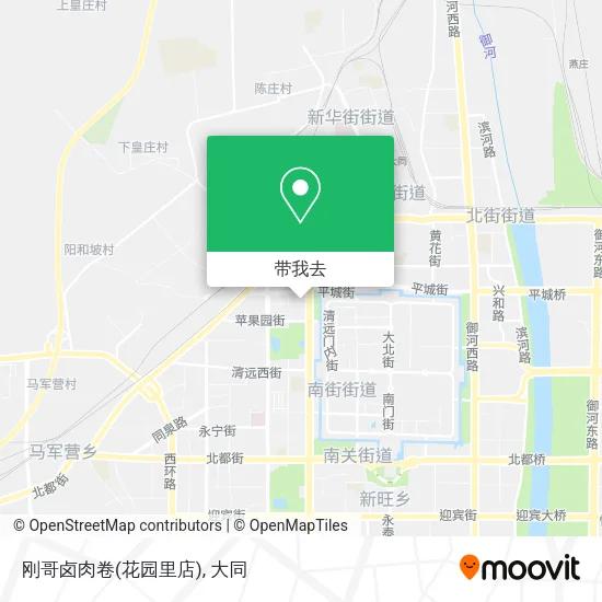 刚哥卤肉卷(花园里店)地图