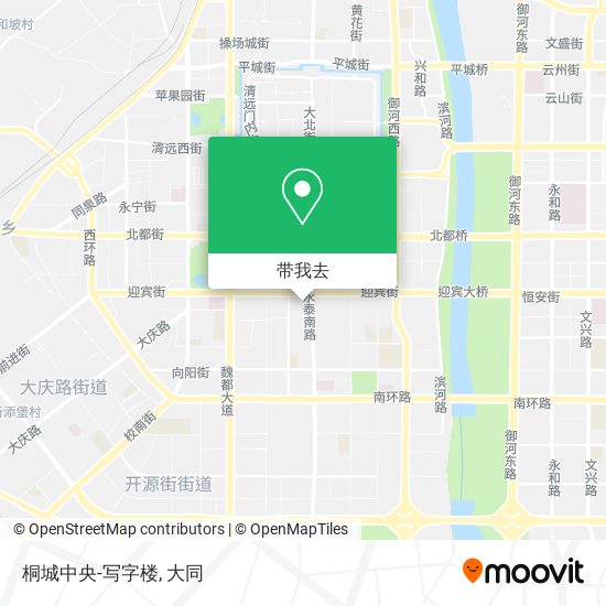 桐城中央-写字楼地图