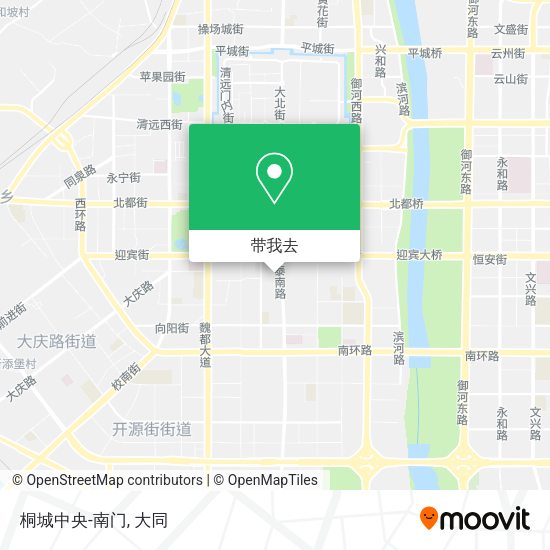 桐城中央-南门地图