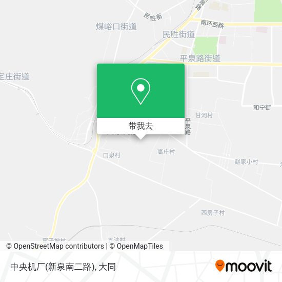 中央机厂(新泉南二路)地图