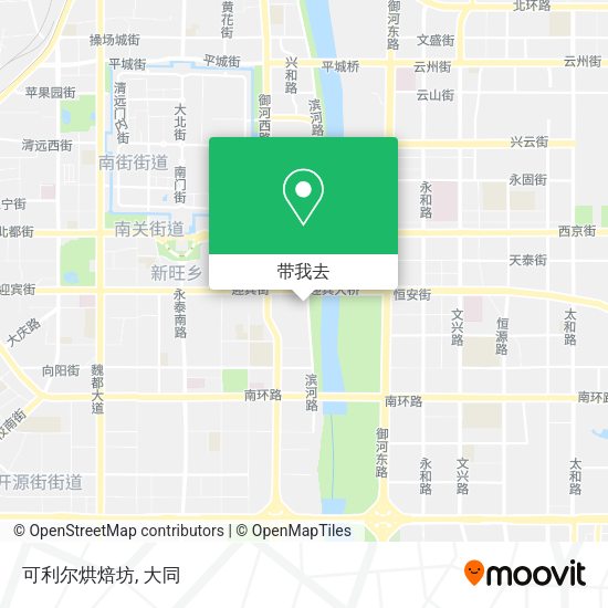 可利尔烘焙坊地图