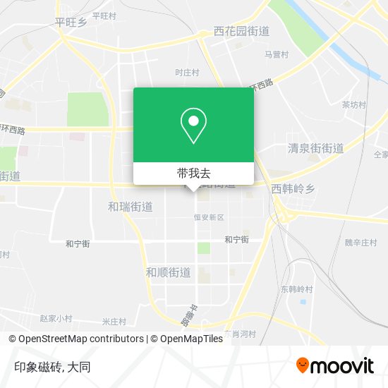 印象磁砖地图