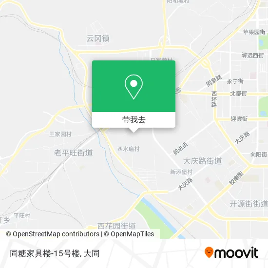 同糖家具楼-15号楼地图