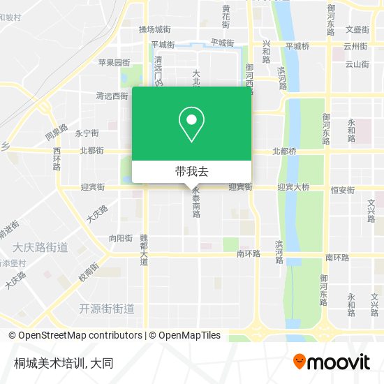 桐城美术培训地图