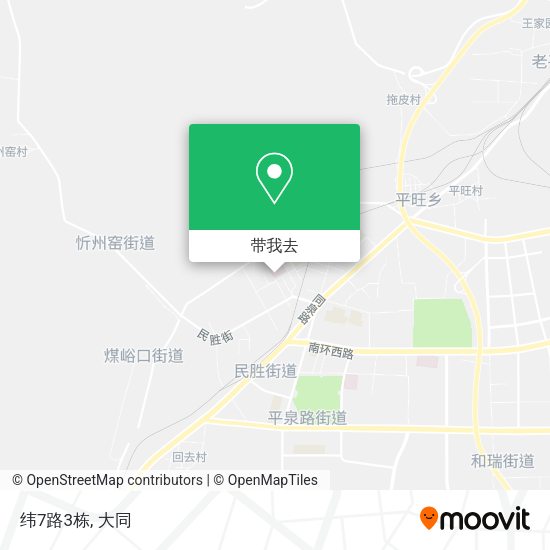 纬7路3栋地图