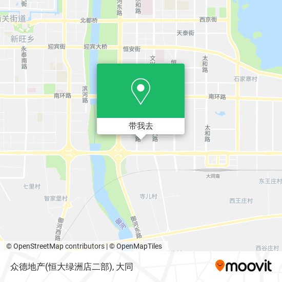 众德地产(恒大绿洲店二部)地图