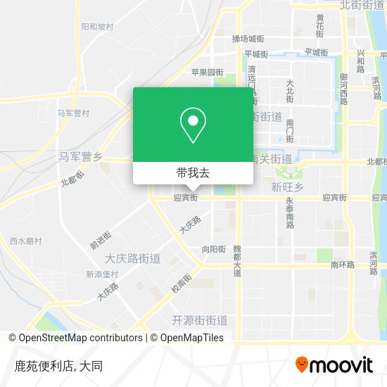 鹿苑便利店地图