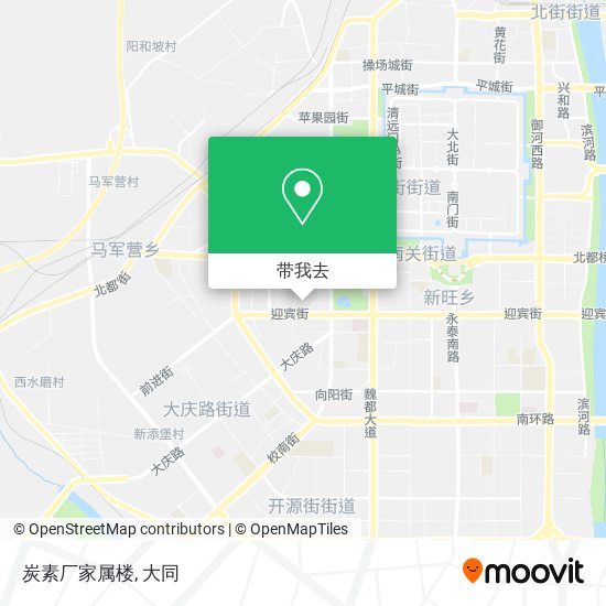 炭素厂家属楼地图