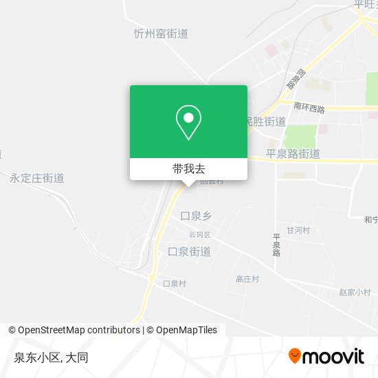泉东小区地图