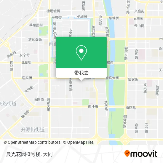 晨光花园-3号楼地图