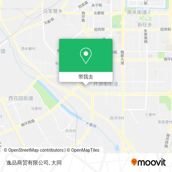 逸品商贸有限公司地图