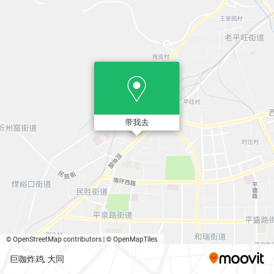 巨咖炸鸡地图