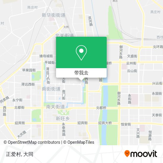 正爱村地图