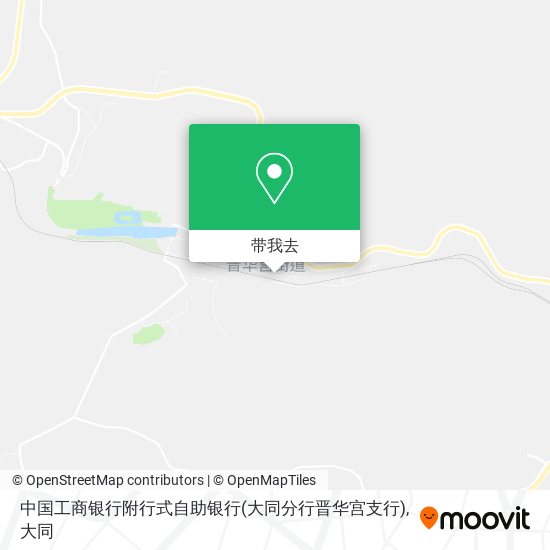 中国工商银行附行式自助银行(大同分行晋华宫支行)地图