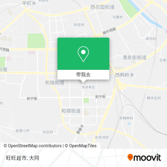 旺旺超市地图
