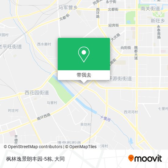 枫林逸景朗丰园-5栋地图