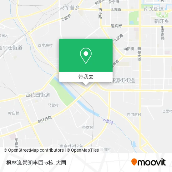 枫林逸景朗丰园-5栋地图