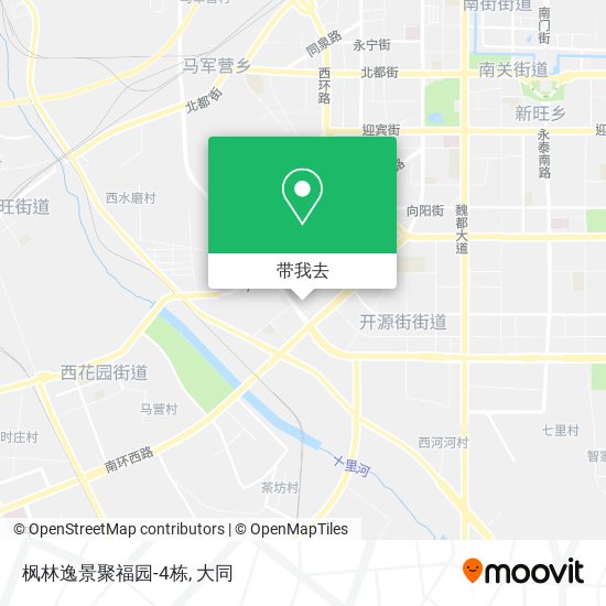 枫林逸景聚福园-4栋地图
